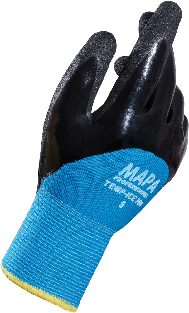 MAPA® Handschuh Temp Ice 700, blau-schwarz - direkt von HUG Technik ✓