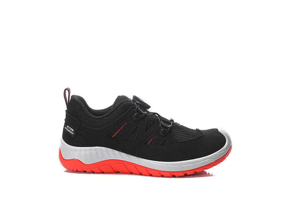 ELTEN® Halbschuh MADDOX Kids BOA® black-red Low - rechts