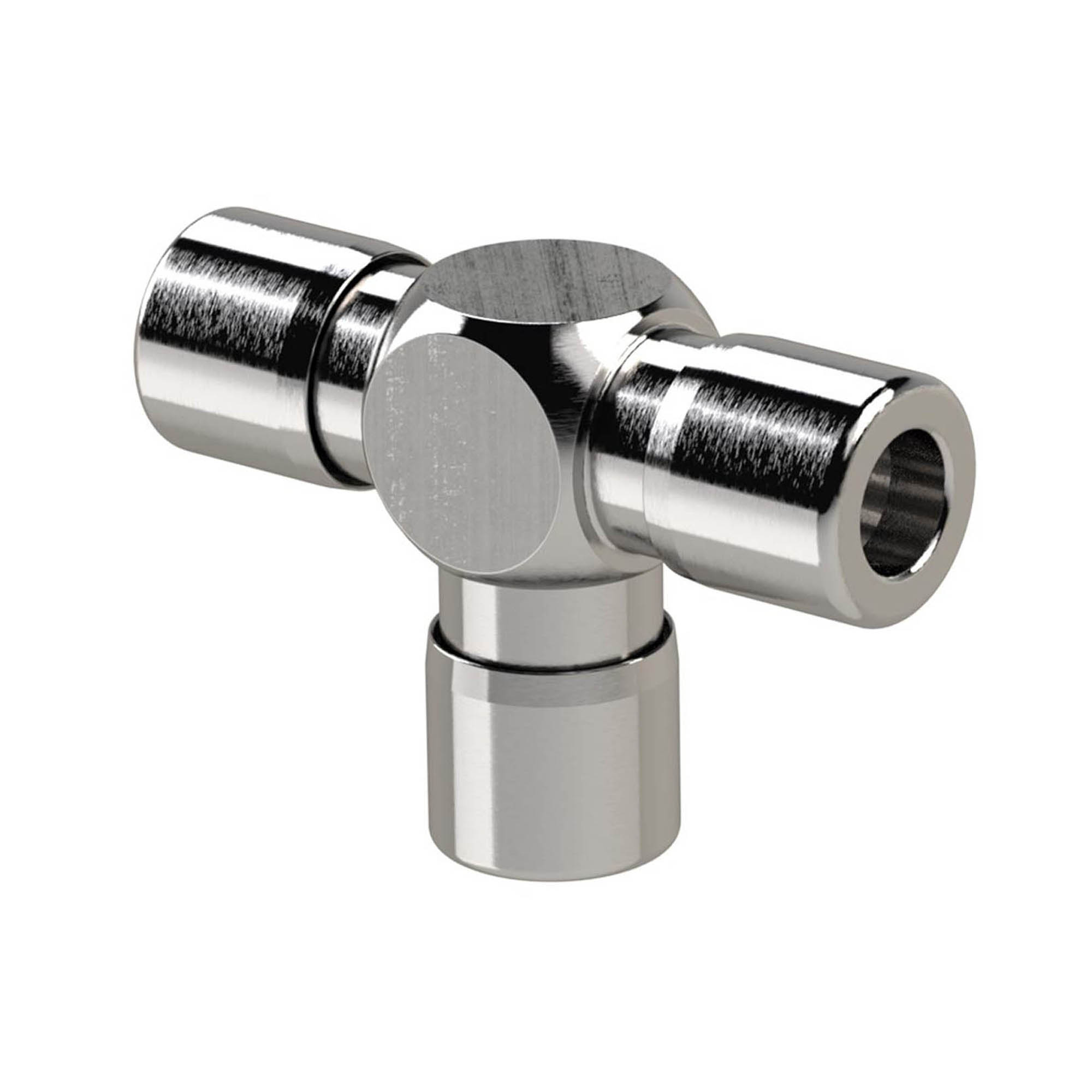 T-Steckverbindung »NonPlusUltra«, Ø 8 mm, VPE 10 Stk. - erhältlich bei ☆ HUG Technik ✓