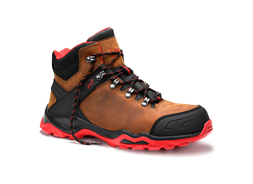 JORI Sicherheitsschnürstiefel, POWERFUL brown Mid S3, 16621 - direkt bei HUG Technik ✓