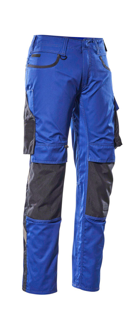MASCOT® UNIQUE Hose mit Knietaschen »Lemberg« Gr. 76/C46, kornblau/schwarzblau - bei HUG Technik ✭