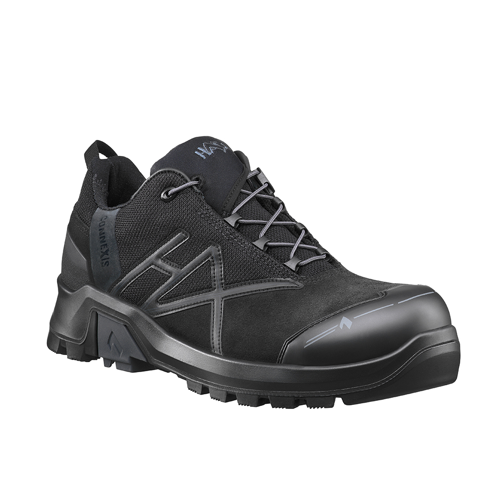 HAIX® CONNEXIS® Safety+ GTX low black-black, S3, Sicherheitshalbschuh - bekommst Du bei HUG Technik ♡