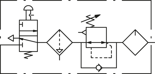 Absperrv.+FR+Öler »SYNTESI«, BG2, G 1, 20µm, 0…12 bar, RMSA 🖤 bei HUG Technik ✓ Absperrv.+FR+Öler »SYNTESI«, BG2, G 1, 20µm, 0…12 bar, RMSA 🖤 bei HUG Technik ✓
