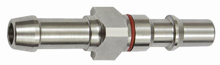 Einstecktülle unverwechselbar NW 6, ISO 6150 C, Tülle LW 10, rot - gibt’s bei HUG Technik ✓