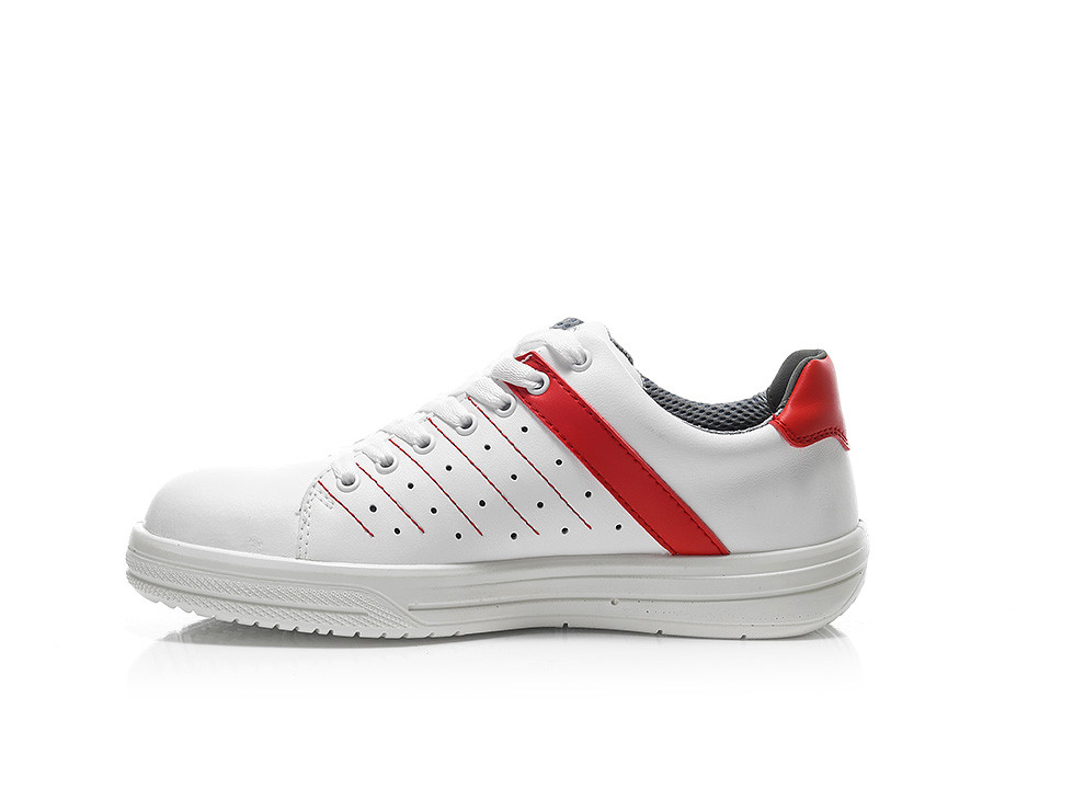 ELTEN® Berufshalbschuh NORRIS white-red Low ESD O1, 972220 - bei HUG Technik ♡