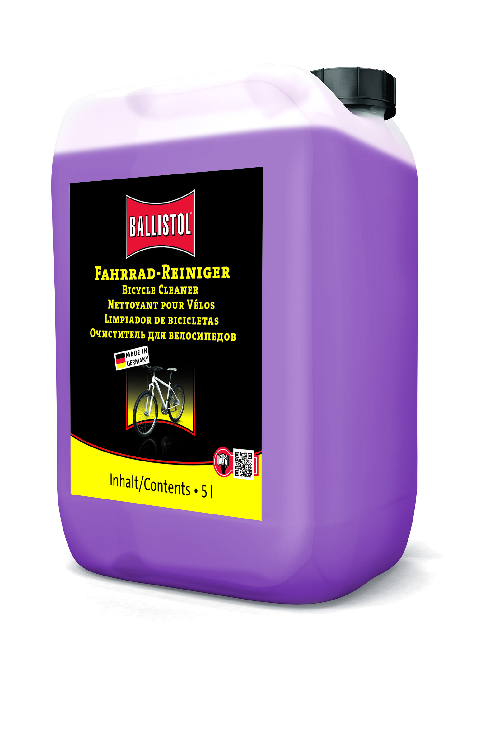 Ballistol Fahrrad-Reiniger BikeClean, 5-Liter-Kanister