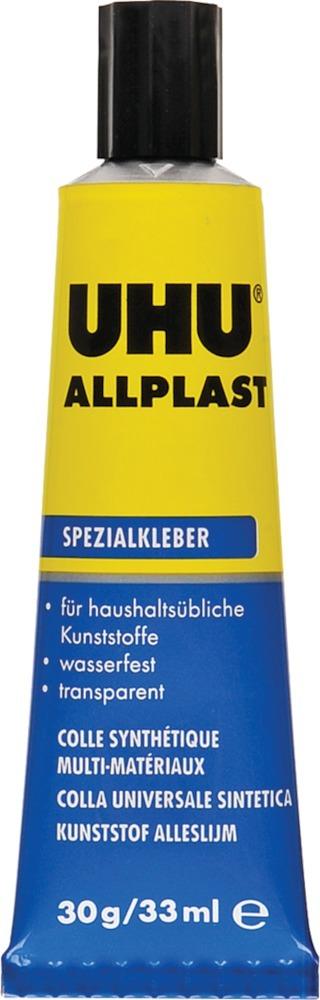 UHU® allplast, Tube 30 g, Kunststoffe universal, mittelviskos - gibt’s bei ☆ HUG Technik ✓