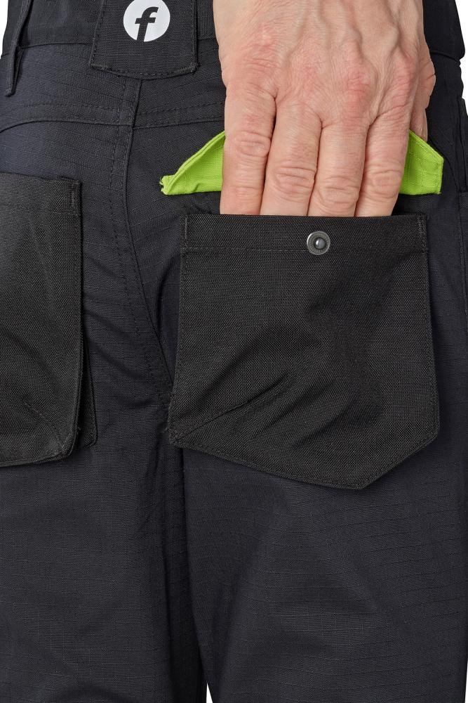 FORTIS Kids-Cargohose Performance, FORTIS Kids-Cargoh. Performance schwarz-lime 🖤 bei HUG Technik ✓