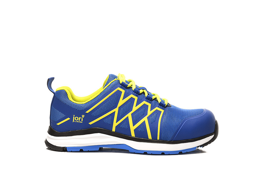 JORI Sicherheitshalbschuh, SWIFT blue-yellow Low ESD S1P, 12071 - erhältlich bei ✭ HUG Technik ✓