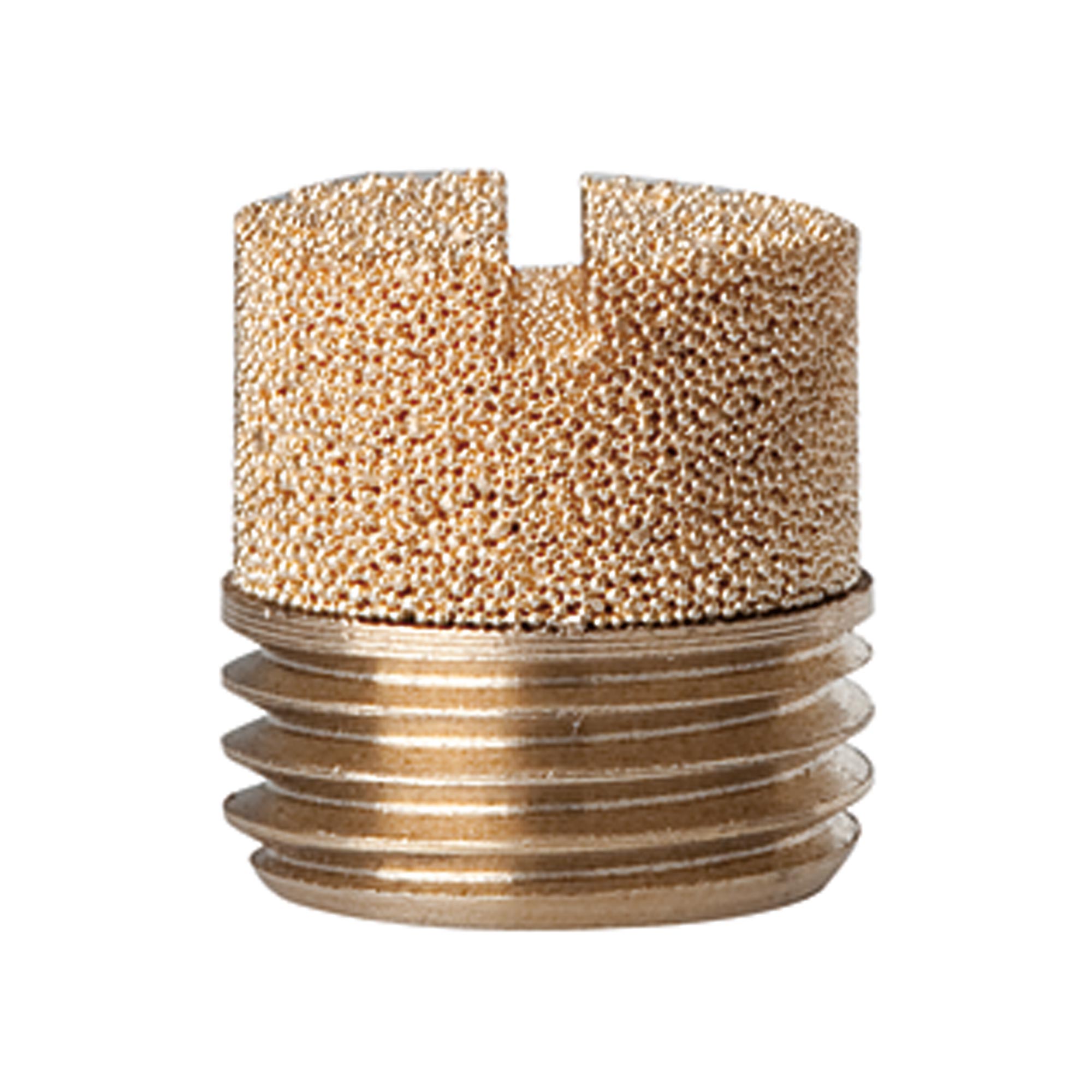 Sinterbronce-Schalldämpfer, Schlitz, G 3/8, max. 10 bar - bekommst Du bei ★ HUG Technik ✓
