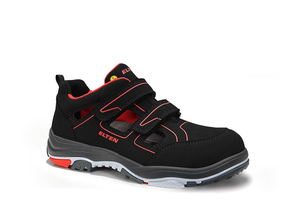 ELTEN® Sicherheitssandale ANTHONY red Easy ESD S1P - direkt von HUG Technik ✓