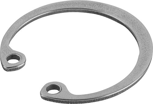 Sicherungsring für Bohrung DIN472, D1=24, Edelstahl blank - K1939.241201