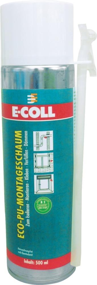 E-COLL ECO Montageschaum 500 ml kennzeichnungsfrei - gibt’s bei ☆ HUG Technik ✓