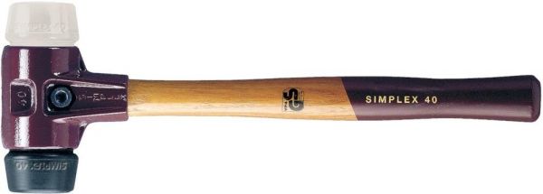 HALDER Schonhammer SIMPLEX Gummi/Nylon 30mm - gibt’s bei HUG Technik ✓