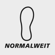 Schuh normal weit