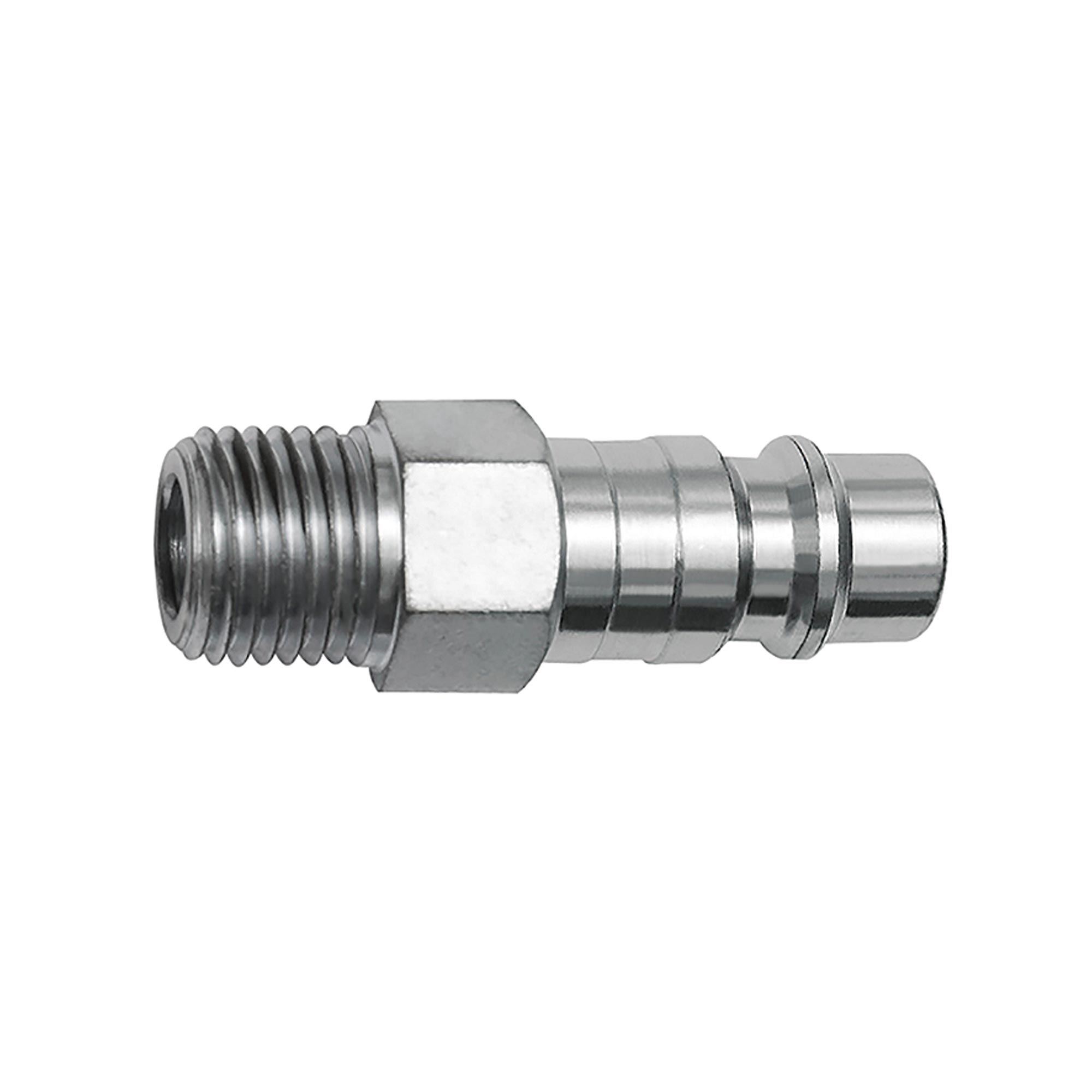 Nippel für Kupplungen NW 7,2, Stahl, G 1/2 AG - erhältlich bei ✭ HUG Technik ✓