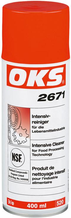 OKS® 2671 Intensivreiniger NSF, Spray 400 ml - erhältlich bei ✭ HUG Technik ✓
