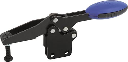 Schnellspanner horizontal Stahl, Komp: blau, M=M05x25 - K0661.005001 - bekommst Du bei HUG Technik ♡