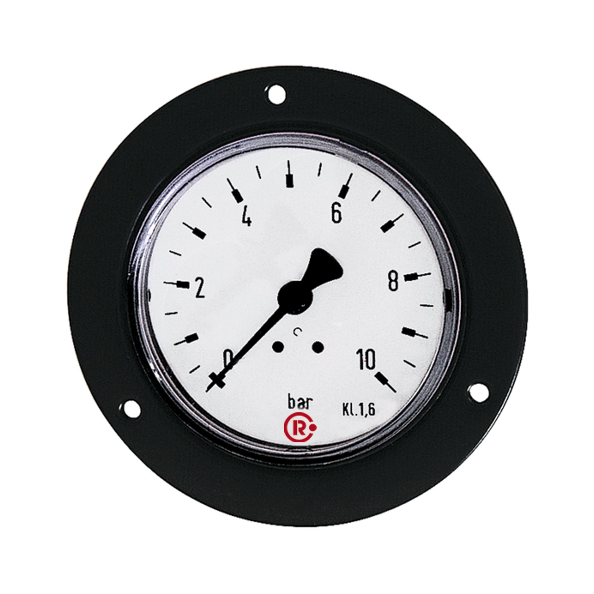Standardmanometer, Frontring schwarz, G 1/4 hinten, 0-25,0 bar, Ø 63 🖤 bei HUG Technik ✓ Standardmanometer, Frontring schwarz, G 1/4 hinten, 0-25,0 bar, Ø 63 🖤 bei HUG Technik ✓