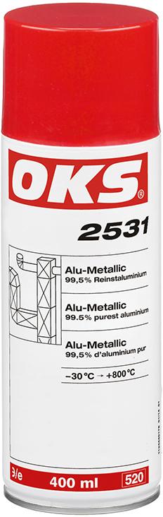 OKS® 2531 Alu-Metallic-Spray, 400 ml - erhältlich bei ♡ HUG Technik ✓