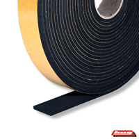Zellkautschukstreifen Rolle 10 m, EPDM einseitig selbstklebend als Montagehilfe - gibt’s bei HUG Technik ✓