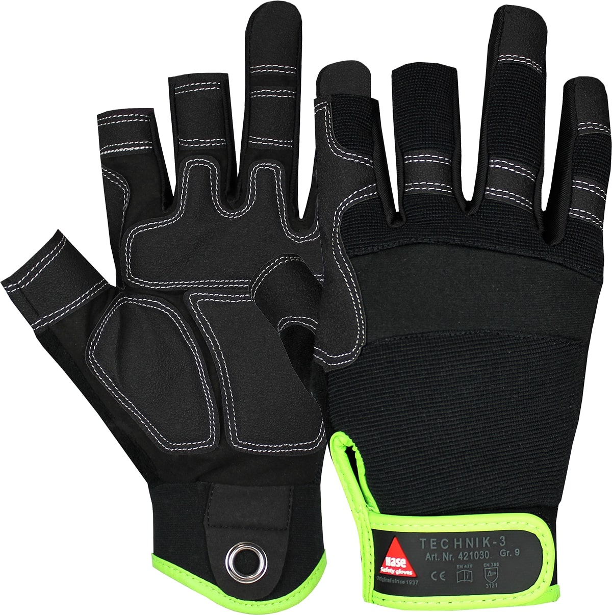 TECHNIK 3, Montagehandschuh aus HiTech Synthetikleder - bekommst Du bei HUG Technik ♡