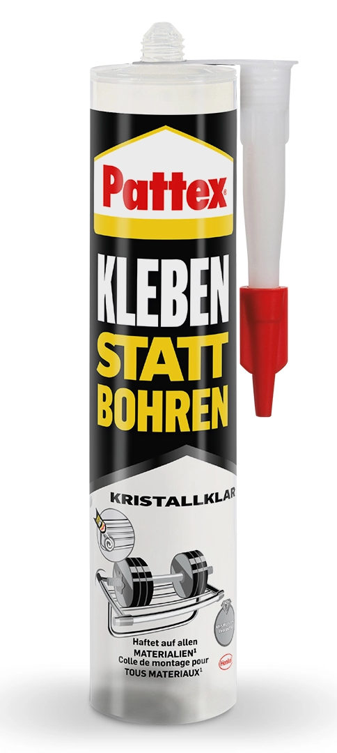 Pattex® Kleben statt Bohren - kommt direkt von HUG Technik 😊
