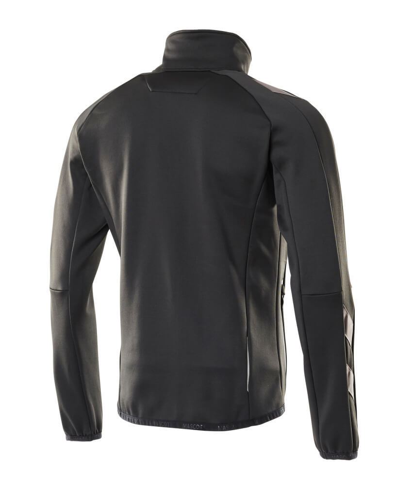 MASCOT® UNIQUE Fleecepullover mit Reißverschluss  Gr. 2XL, schwarz - bei HUG Technik ♡