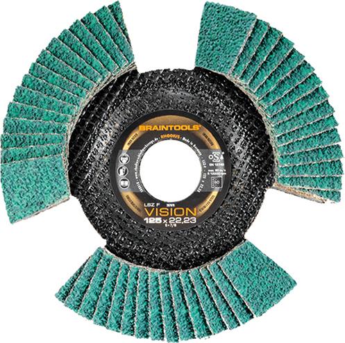 RHODIUS Lamellenschleifscheibe LSZ F VISION 115 mm K 40 - direkt bei HUG Technik ✓