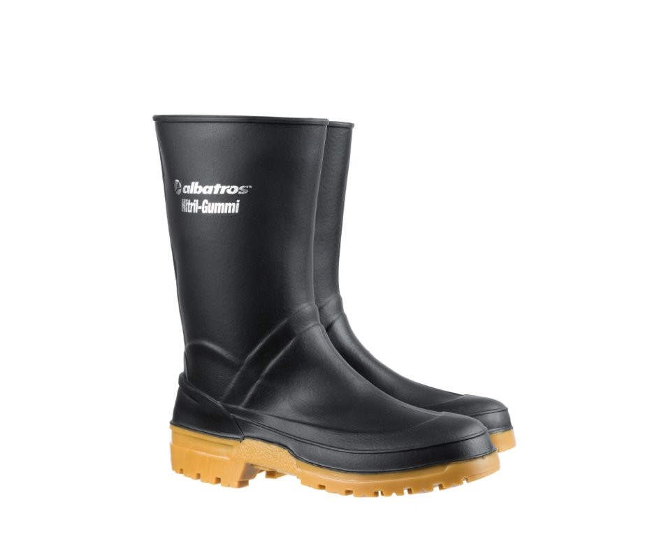 Albatros GUARDIAN MID BLACK Nitrilgummistiefel Paar