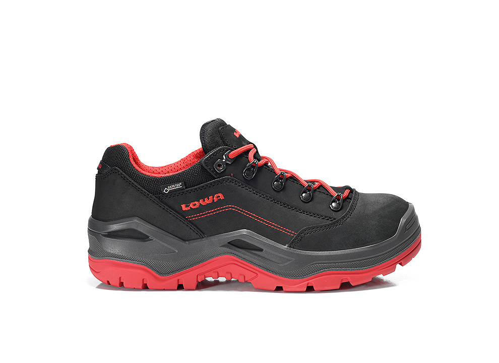 LOWA Sicherheitshalbschuh RENEGADE Work GTX red Low S3 CI, 5612 - kommt direkt von HUG Technik 😊