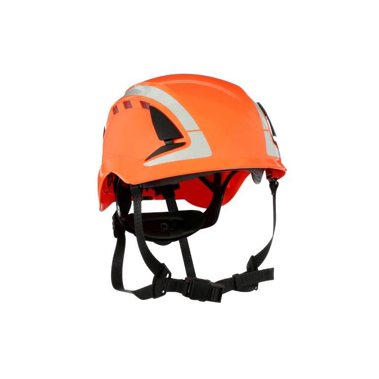 3M™ SecureFit™ Schutzhelm, X5007V-CE, orange, belüftet, reflektierend, CE, 4 Stück - direkt bei HUG Technik ✓