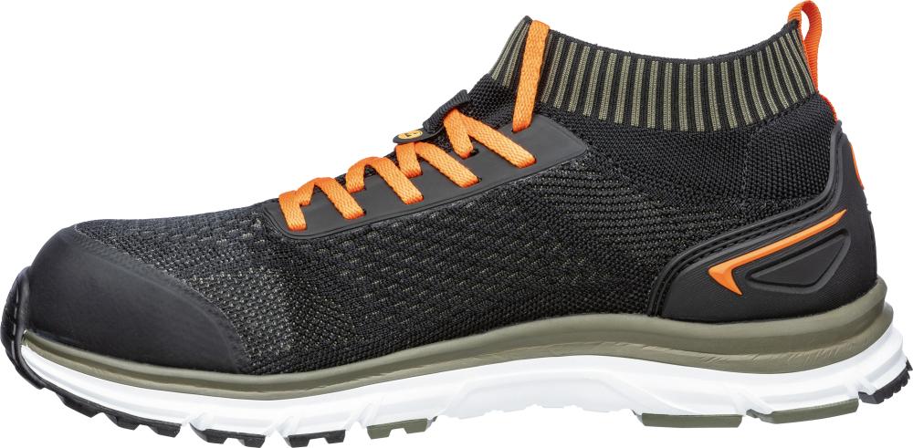 albatros® Sicherheitshalbschuh ULTIMATE IMPULSE OLIVE LOW 646730, S1P ESD HRO SRA, schwarz/oliv - direkt bei HUG Technik ✓