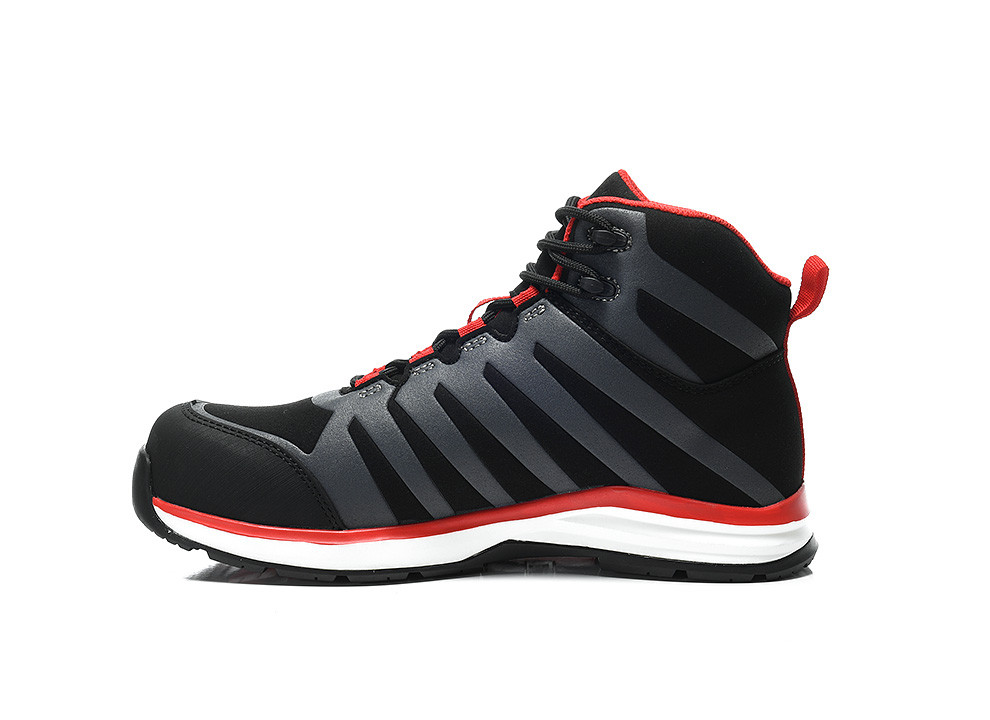 JORI Sicherheitsstiefel, RAPID black-red Mid ESD S3, 16021 - direkt bei HUG Technik ✓
