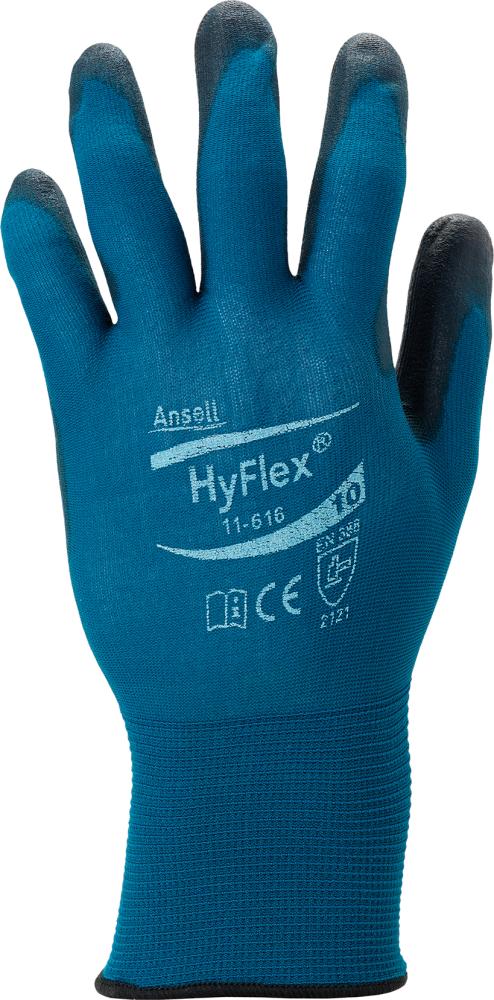 Ansell Handschuh HyFlex® 11-616, grün-blau-schwarz, Gr. 11 - bekommst Du bei ★ HUG Technik ✓