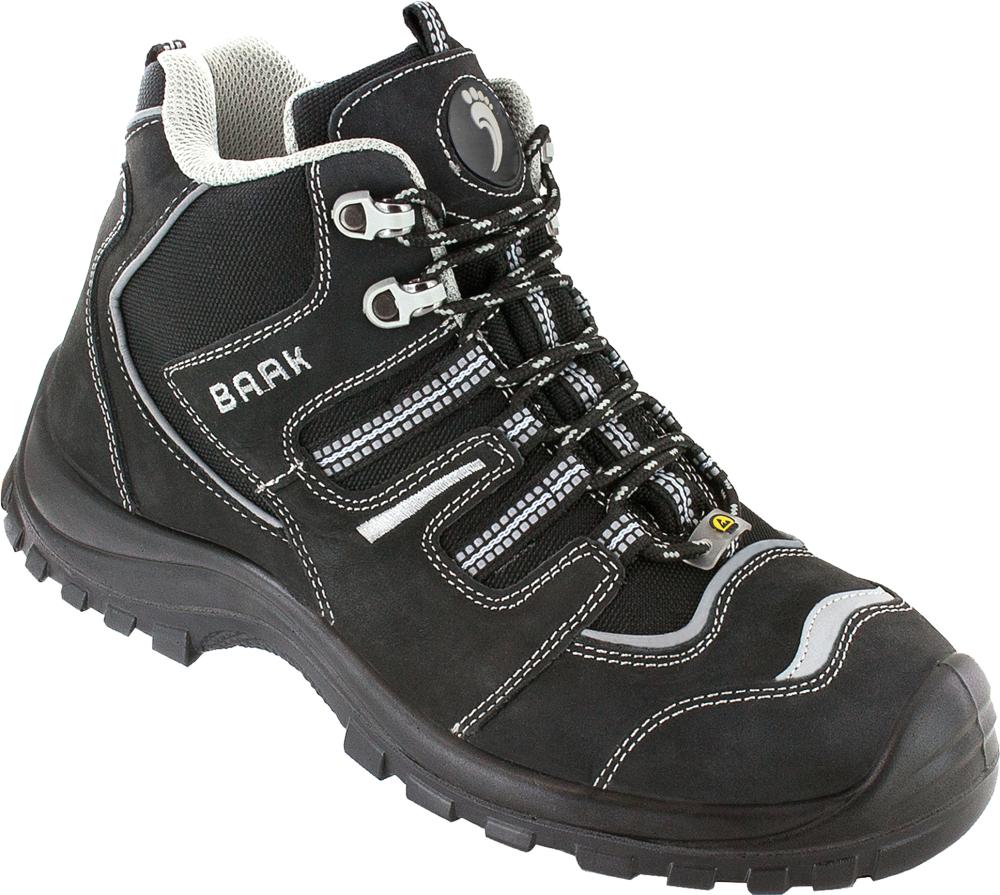 BAAK® Sicherheitsstiefel Philipp 7304, S3, schwarz-grau - bekommst Du bei HUG Technik ♡