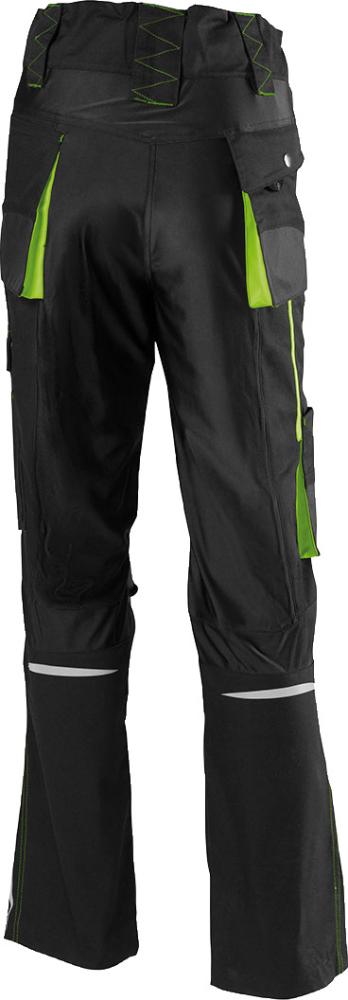 FORTIS Damen Bundhose 24, schwarz-limegreen - erhältlich bei ♡ HUG Technik ✓