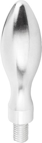 Ballengriff feststehend DIN39 M06, D1=16, Form: E Edelstahl 1.4401 poliert, Komp: Edelstahl, L1=51 - K1199.10616050 - direkt von HUG Technik ✓
