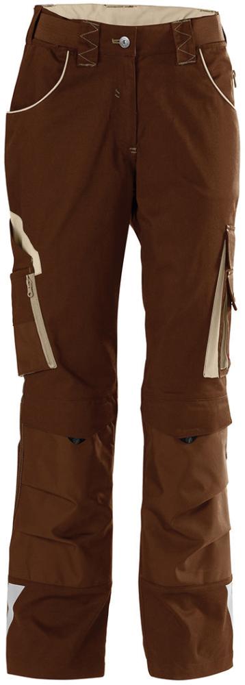 FORTIS Damen Bundhose 24, braun-beige - direkt von HUG Technik ✓