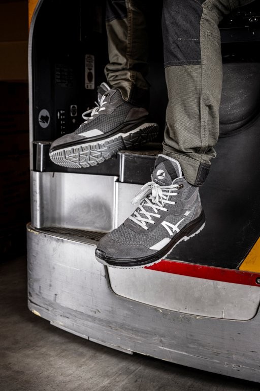 Albatros AXIS GREY Sicherheitsstiefel Anwendung 1.