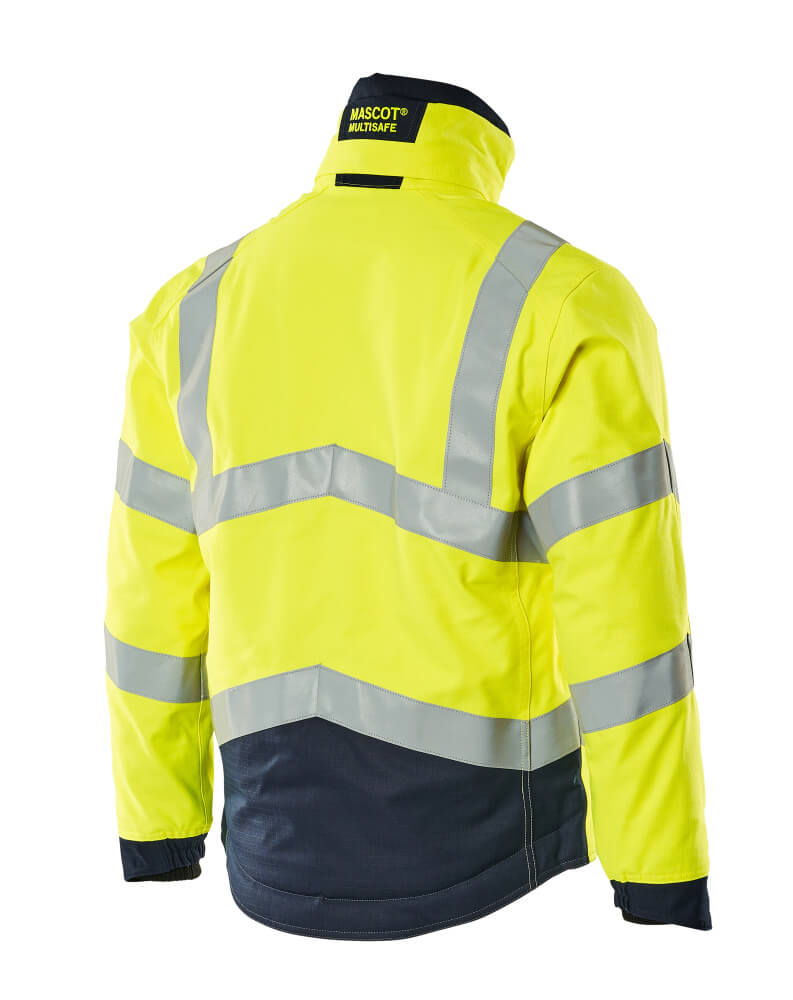 MASCOT® MULTISAFE Winterjacke  Gr. 2XL, hi-vis gelb/schwarzblau - jetzt NEU bei HUG Technik  😊