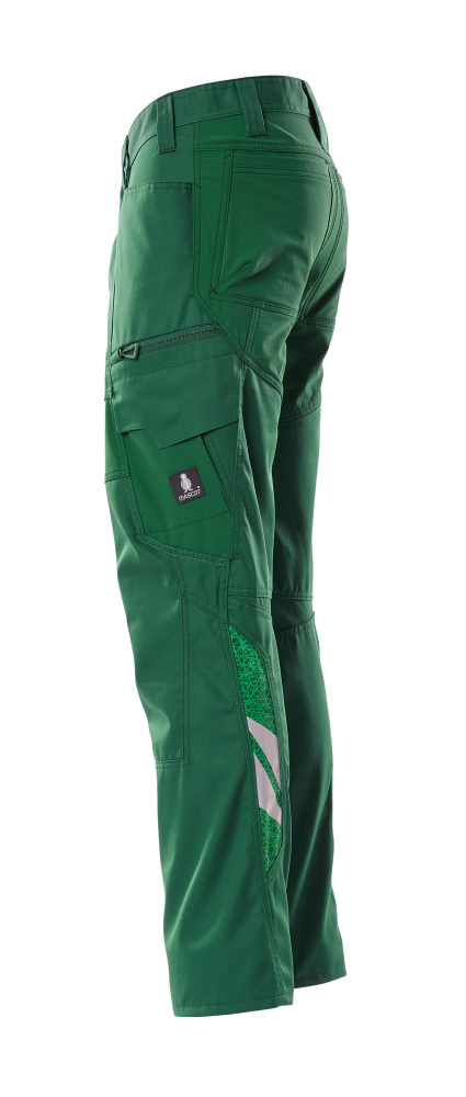 MASCOT® ACCELERATE Hose mit Schenkeltaschen  Gr. 76/C46, grün - bekommst Du bei ★ HUG Technik ✓