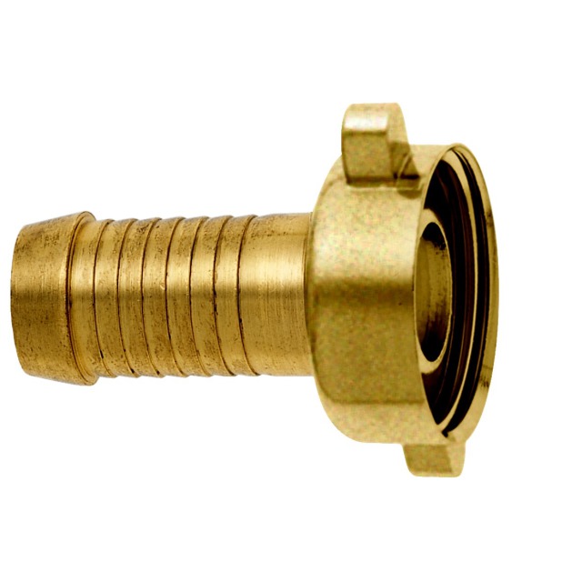 GEKA® plus-2/3-Schlauchverschraubung IG G 1/2" - 10mm MS m. Knebelmutter - direkt bei HUG Technik ✓
