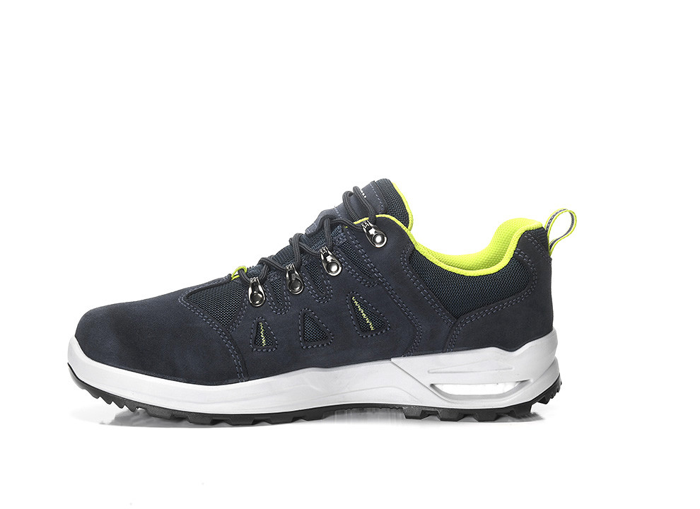 ELTEN® Berufshalbschuh RILEY XXF GTX blue-lime Low ESD O2 WR CI - links