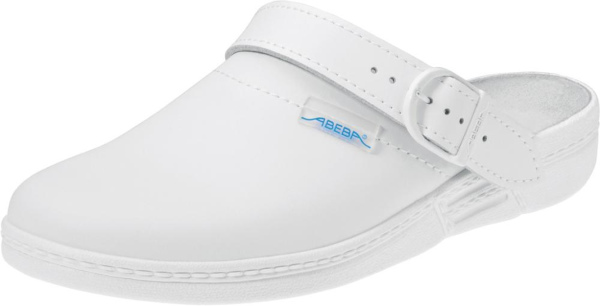 abeba® Pantolette »The Original« 7021, OB FO SRC, weiss - erhältlich bei ✭ HUG Technik ✓