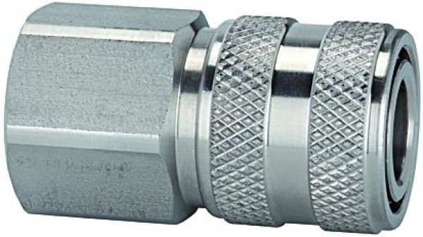Schnellverschlusskupplung NW 7,2, G 1/4 IG, Edelstahl - erhältlich bei ✭ HUG Technik ✓