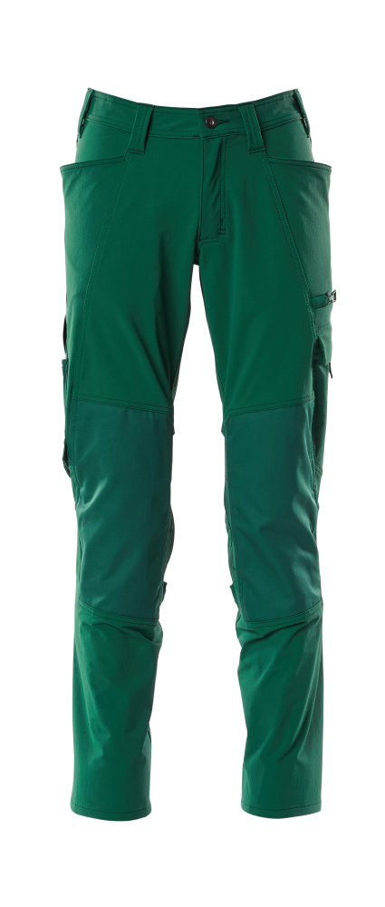 MASCOT® ACCELERATE Hose mit Knietaschen  Gr. 76/C46, grün - kommt direkt von HUG Technik 😊