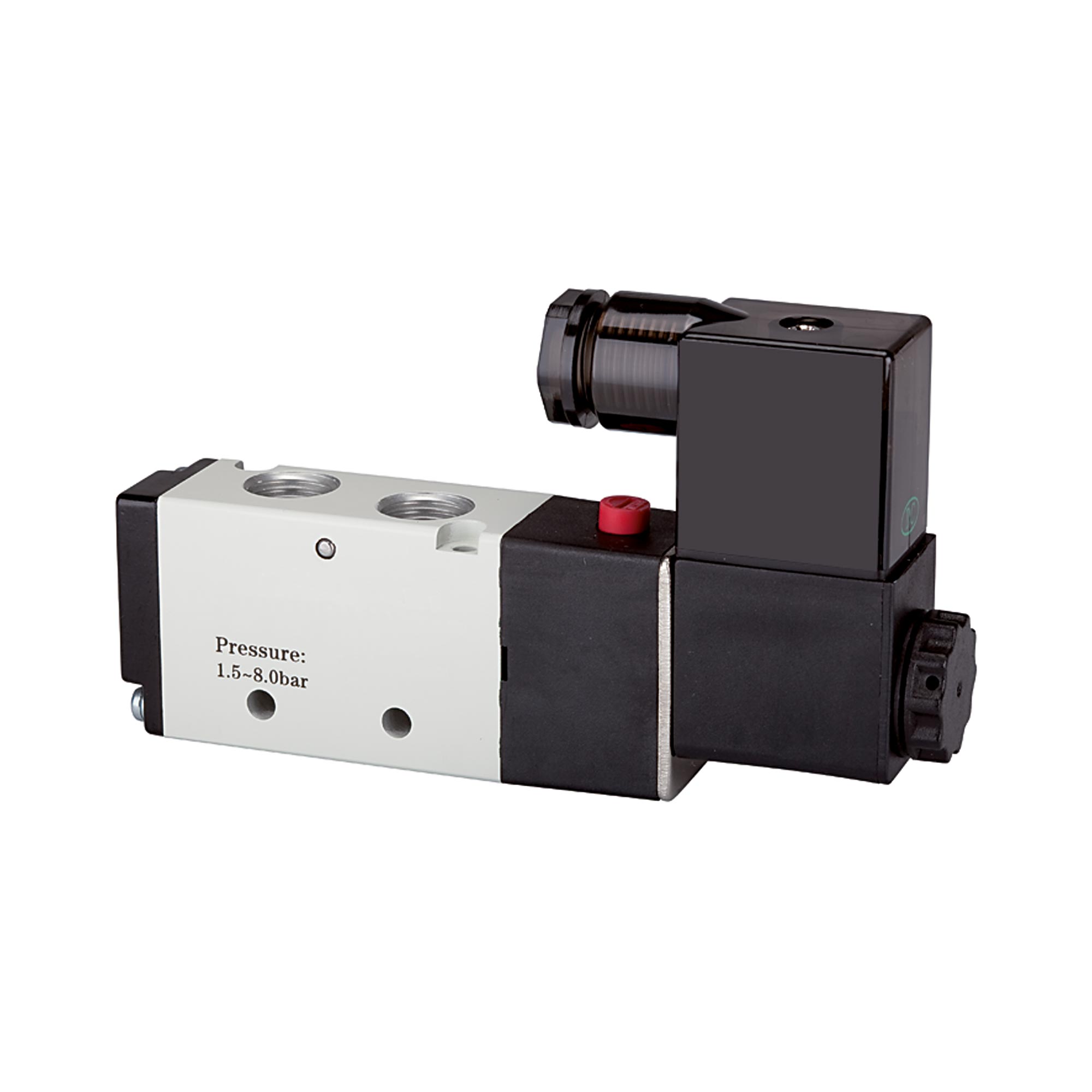 5/2-Wegeventil elektropneumatisch »4V« monost., G 1/4, 24VDC, 1300l/min - kommt direkt von HUG Technik 😊