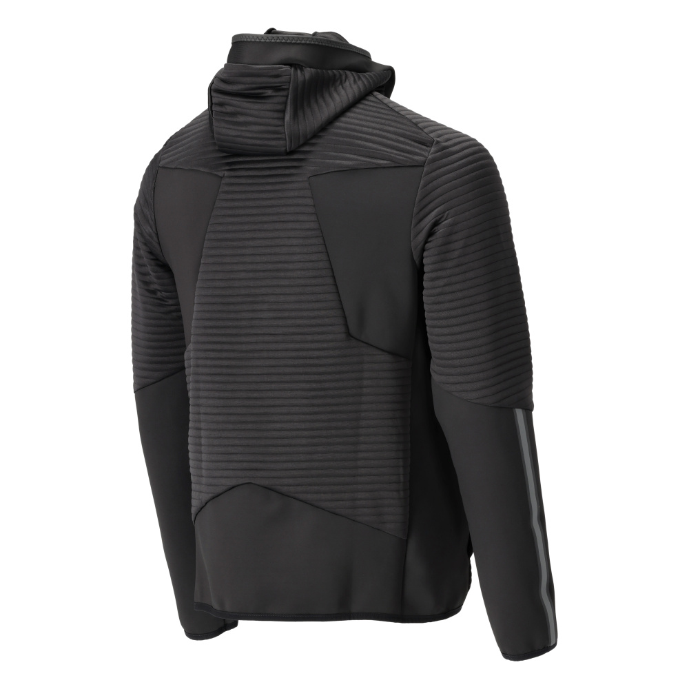 MASCOT® CUSTOMIZED Fleece Kapuzensweatshirt mit Reißverschluss  Gr. 2XL, schwarz - bei HUG Technik ☆