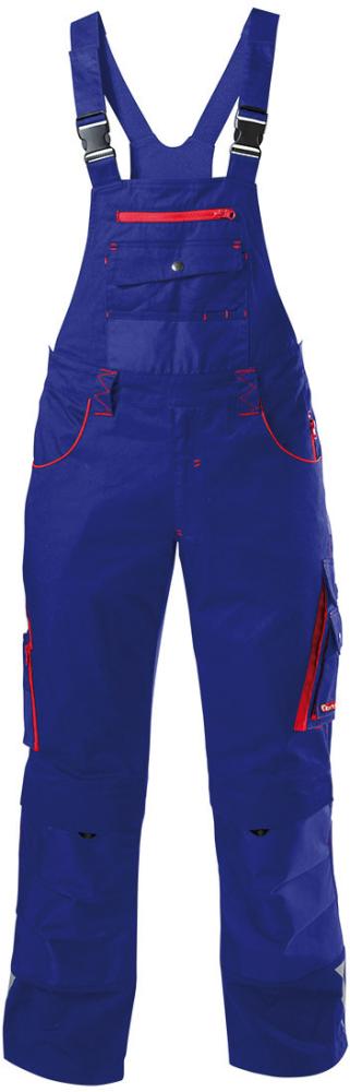 FORTIS Herren-Latzhose 24, blau-rot - direkt bei HUG Technik ✓